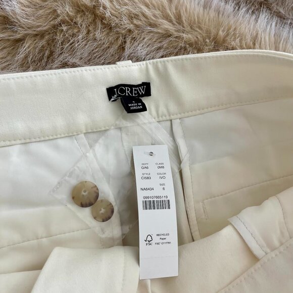 JCREW NWT WOMENS SKORT SIZE 6 - Picture 3 of 4